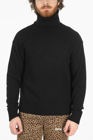 Turtleneck OFF BASIC Cotton Pullover