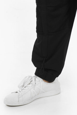 Joggers With Zipped Pockets And Biker Details