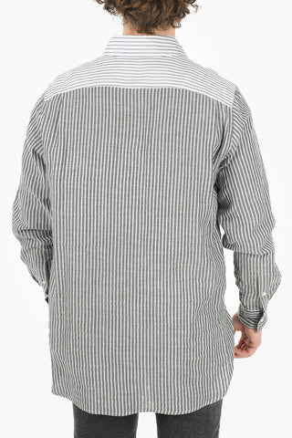 Striped Asymmetrical Shirt