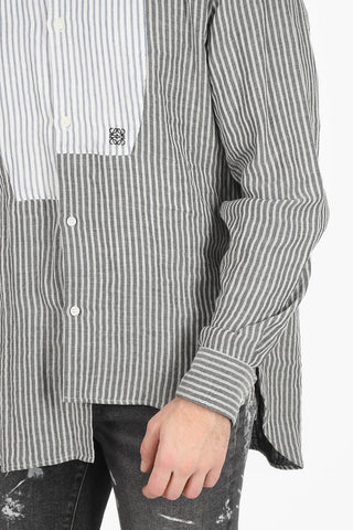 Camicia Asimmetrica a Righe