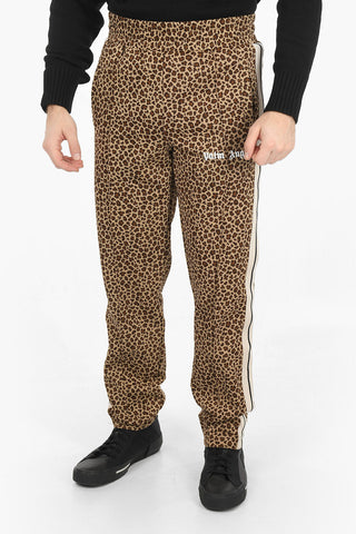 Animal Patterned LEOPARD JACQUARD Sweatpants