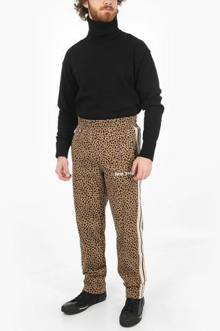Animal Patterned LEOPARD JACQUARD Sweatpants