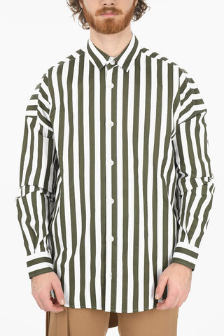 Striped Box Fit Shirt