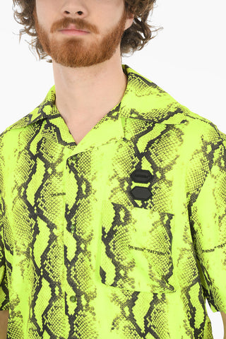 Python Printed SNAKE HOLIDAY Shirt