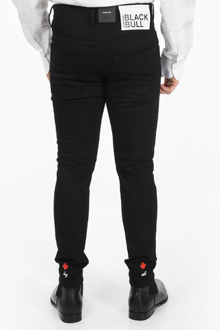 BLACK BULL Jeans SKATER Skinny a Vita Bassa 14cm