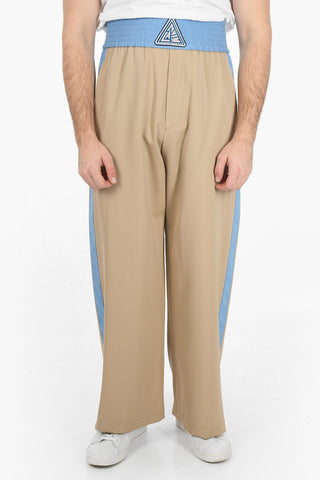 Baggy Pants with Contrasting Details