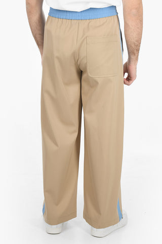 Baggy Pants with Contrasting Details
