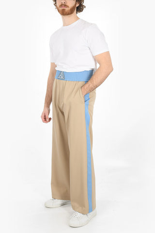 Baggy Pants with Contrasting Details