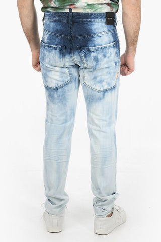 Tapered-fit COOL GUY Denims with Bleached Detailing 17cm