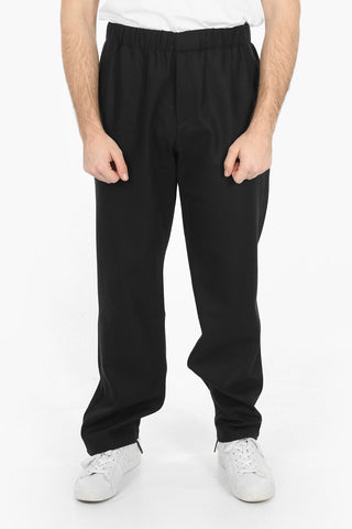 Zipped Ankle LOUNGE Wool Blend Sweatpants
