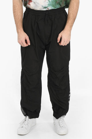 Pantaloni Jogger in Nylon Tapered Fit