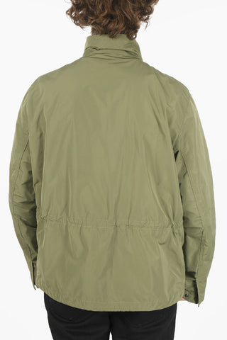 Zipped Windbreaker
