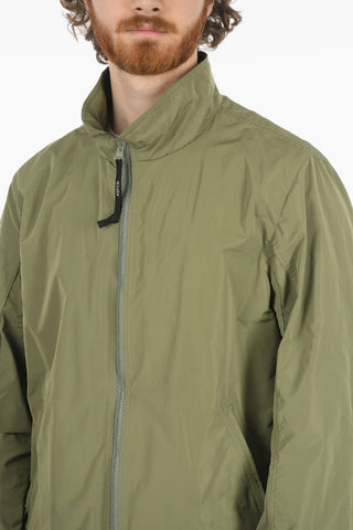 Zipped Windbreaker