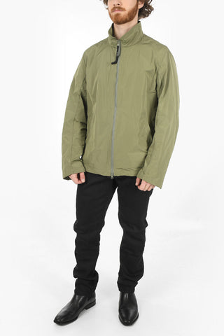 Zipped Windbreaker