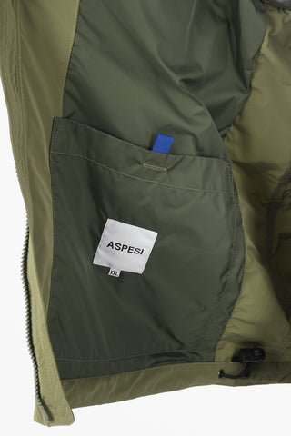 Zipped Windbreaker