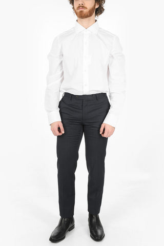 District Check Patterned Virgin Wool ACADEMY Pants