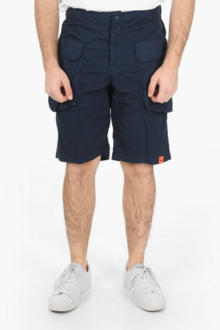 Elastic Waist Cargo Shorts
