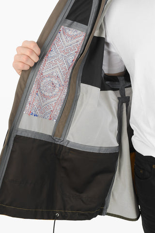Embroidered Windbreaker With Tassels