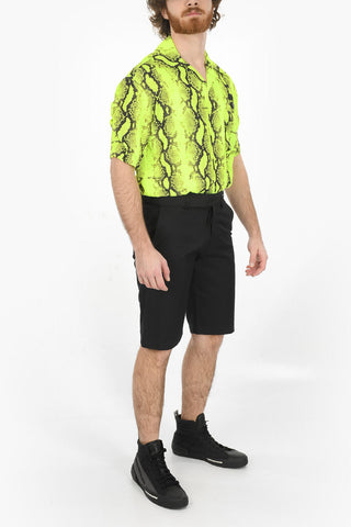 Shorts Chino INDUSTRIAL BELT in Misto Cotone