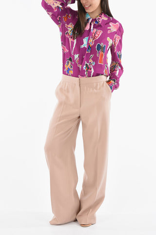 Wide Leg High Waisted Pants