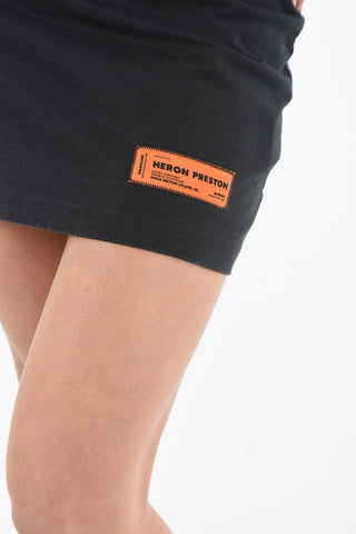 CTNMB Turtleneck Cotton Tee Dress