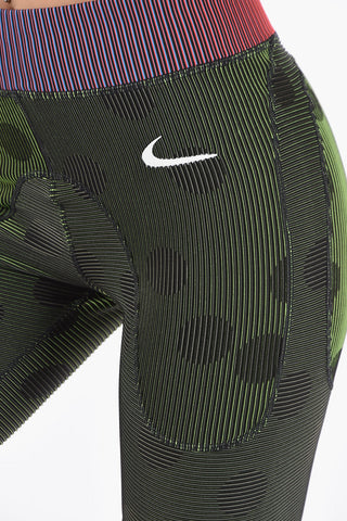 NIKE Leggings Ciclista a Costine