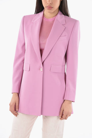 Blazer in Poliestere con Taschino e Tasche con Aletta