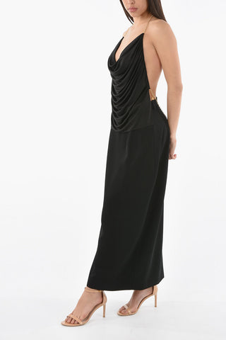 Draped Top with Chain