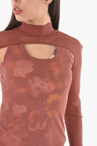Modular Dress with Floral Slipdress