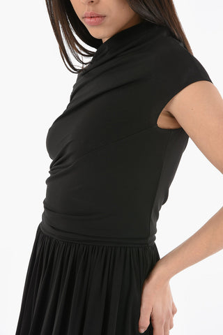 Asymmetric Midi Dress