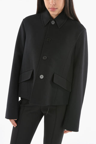 Coat With Flap Pockets