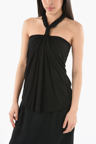Top con Scollatura Halter e Zip sulla Schiena