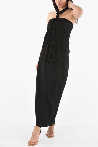 Top con Scollatura Halter e Zip sulla Schiena