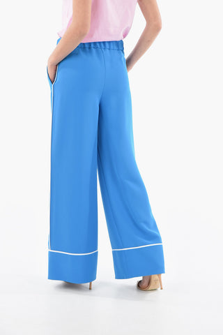 Elastic Waistband CADY PAJAMA Cropped Fit Pants