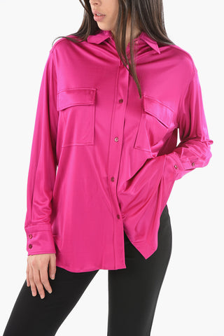 Long Sleeved Shirt With Front Pockets