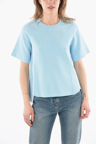 Sustainable Viscose Short-sleeved Sweater