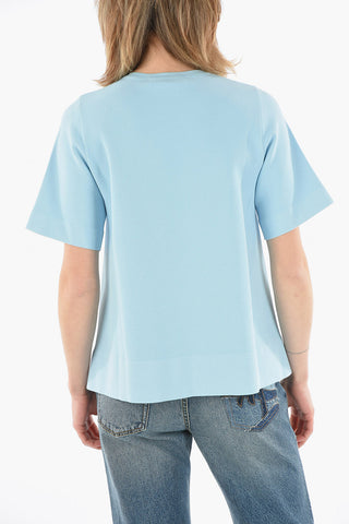 Sustainable Viscose Short-sleeved Sweater
