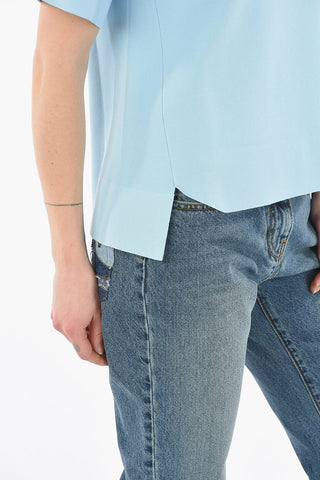 Sustainable Viscose Short-sleeved Sweater