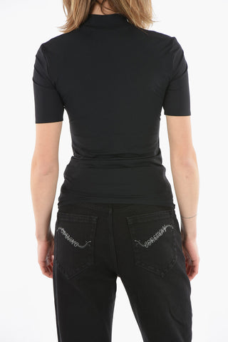 Crop Top LIQUID MELT con Dettaglio Cut Out