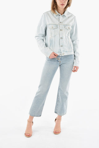 PERMANENT Giacchetto DIAG LOGO in Denim