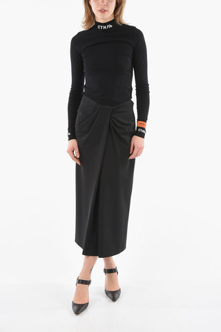 Long Skirt with Knot