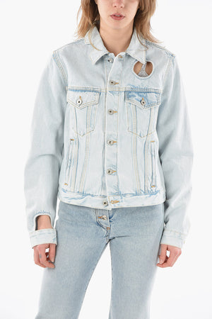PERMANENT Denimjacke METEOR mit Cut-Out-Detail