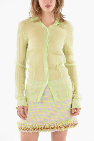 Camicia Trasparente CLOUDY in Seta