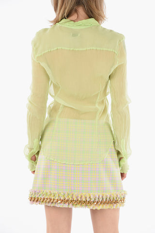 Camicia Trasparente CLOUDY in Seta