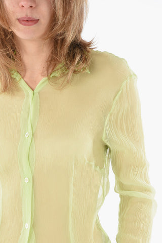 Camicia Trasparente CLOUDY in Seta