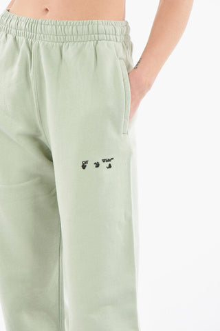 Cuffed OW LOGO Cotton Joggers