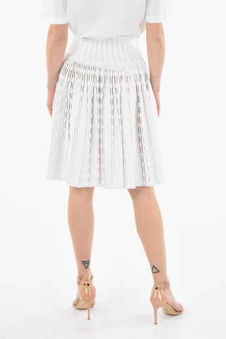 Stretchy Knit Circle Skirt