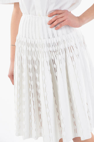 Stretchy Knit Circle Skirt