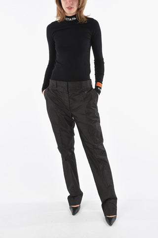 Pantaloni In Seta Regular Fit