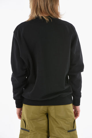 Felpa Girocollo BOX LOGO in Cotone Felpato